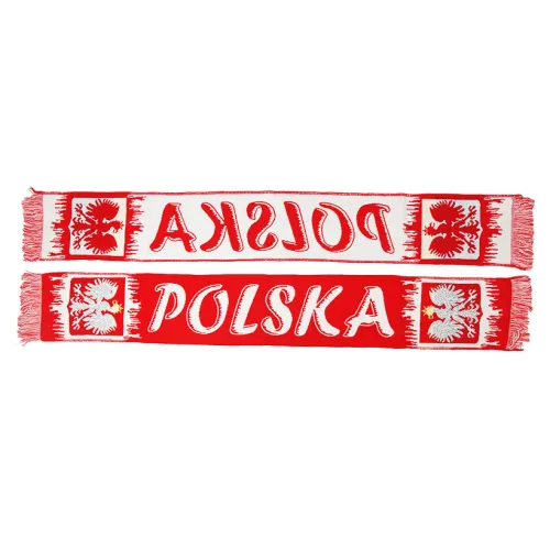 Szalik biało-czerwony...