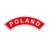 Emblemat - Naszywka Napis - POLAND