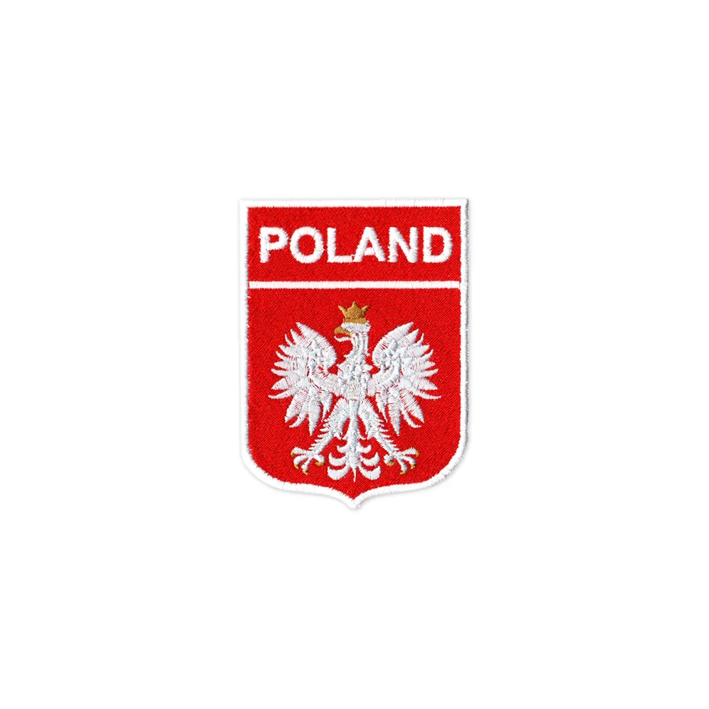 Naszywka Haftowana Polska Godło (046WO)