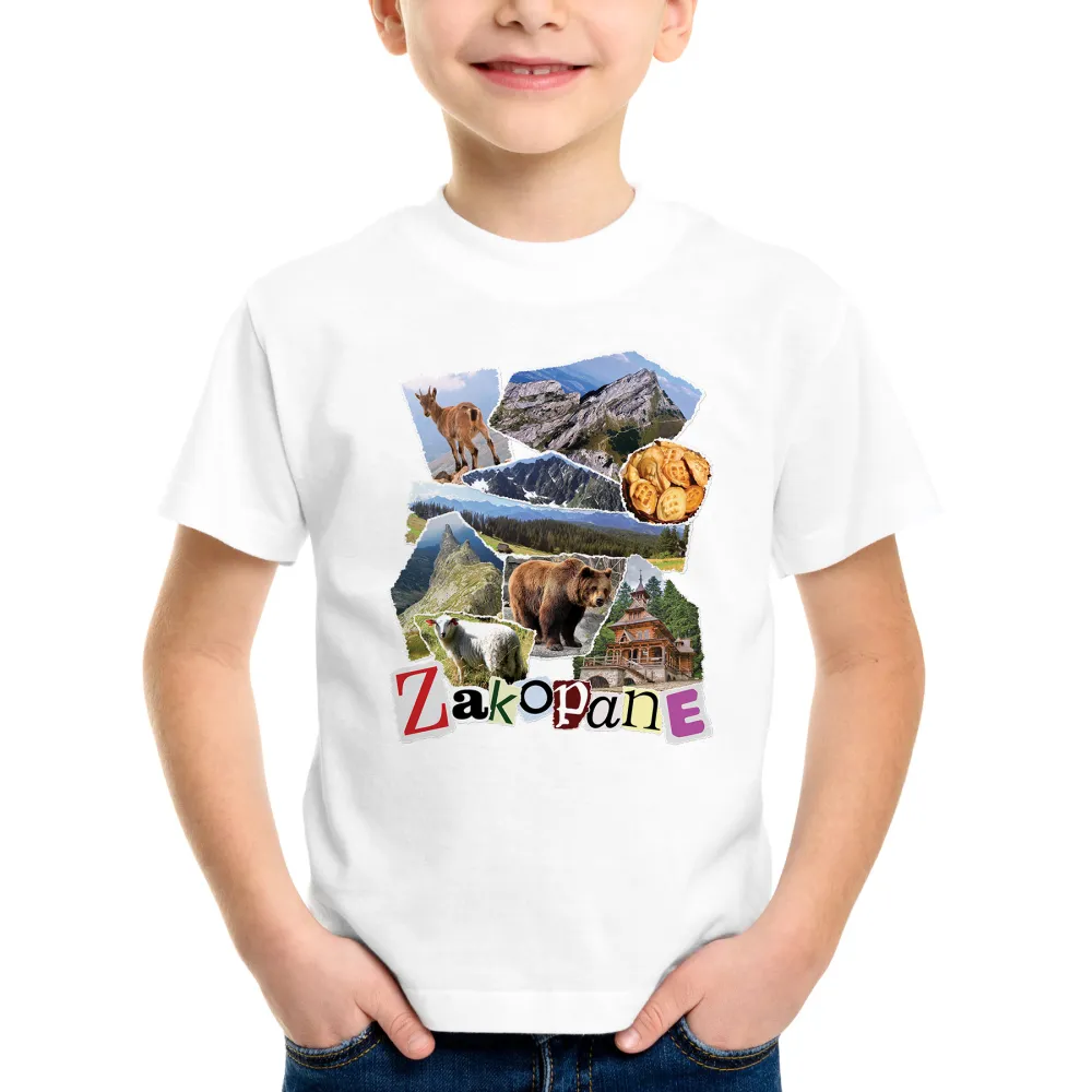 Koszulka Zakopane Kolaż (K)::
