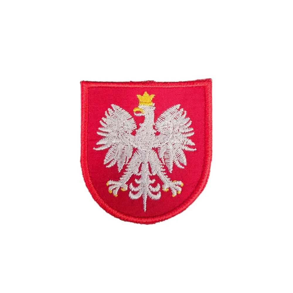 Naszywka Haftowana Polska Godło (083) 