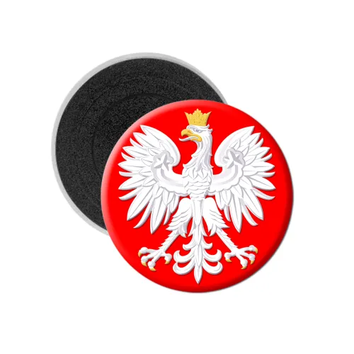 Magnes Okrągły Orzeł w Koronie