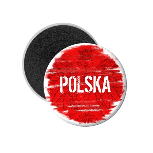 Magnes Okrągły Orzeł Przetarty