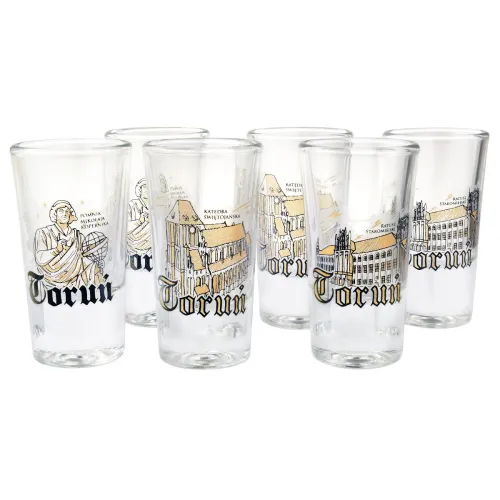 Kieliszki szklane Toruń...
