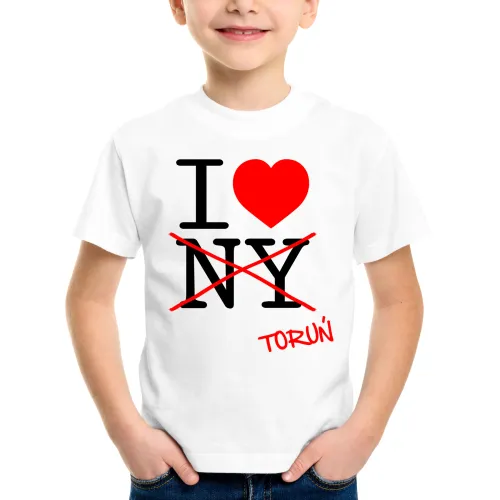 Koszulka I LOVE TORUŃ (K)::