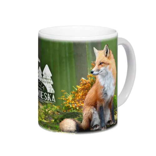 Kubek Puszcza Białowieska Lisy