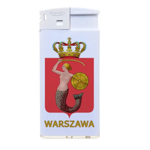 Zapalniczka Warszawa Herb MAXX