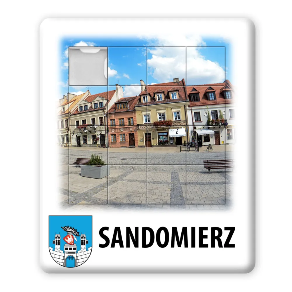 Układanka Sandomierz Kamieniczki