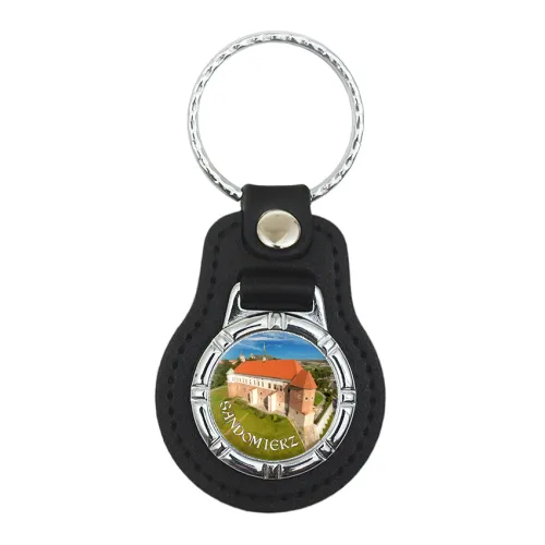 Brelok na skórce Sandomierz...