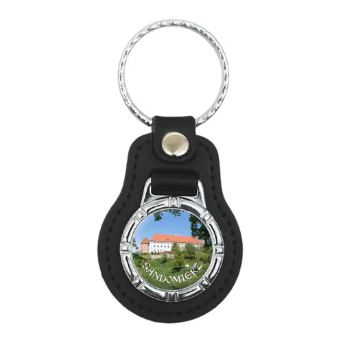 Brelok na skórce Sandomierz...