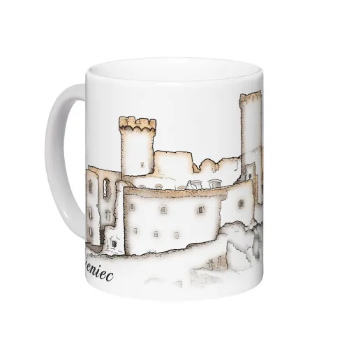 Kubek Ogrodzieniec szkic