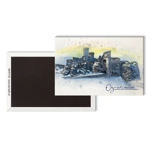 Magnes Ogrodzieniec akwarela