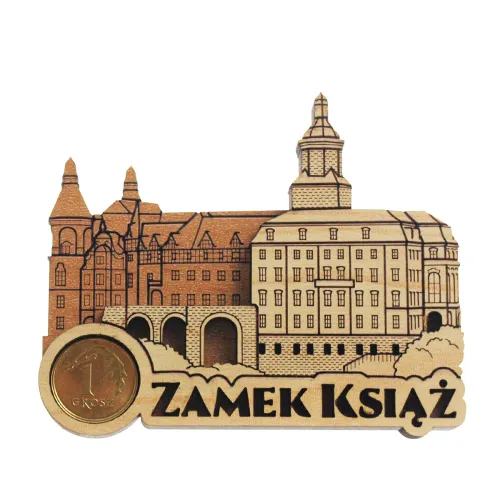 Magnes Zamek Książ 3d