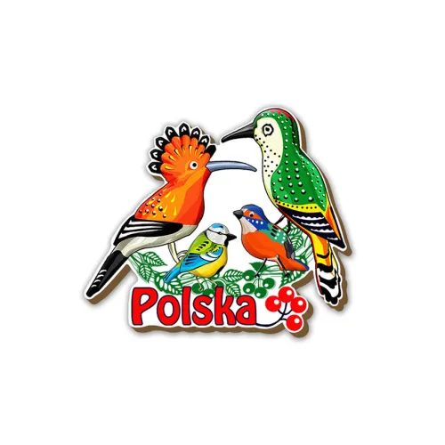 Magnes MINI Ptaszki Strugane