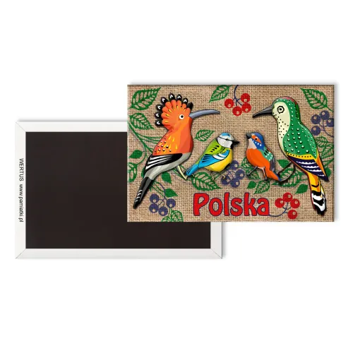 Magnes Malowane Ptaki