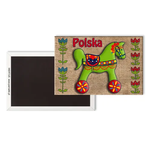 Magnes Konik zielony