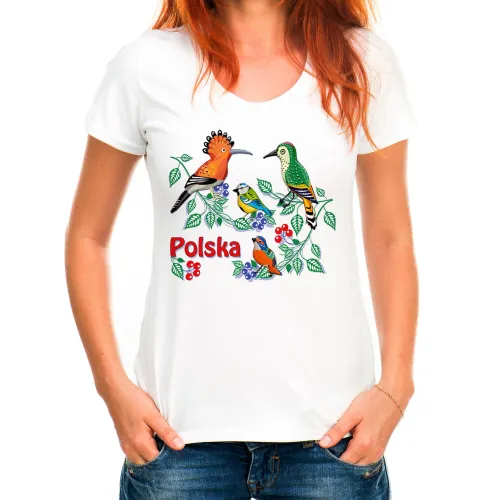 Koszulka Ptaszki Strugane...