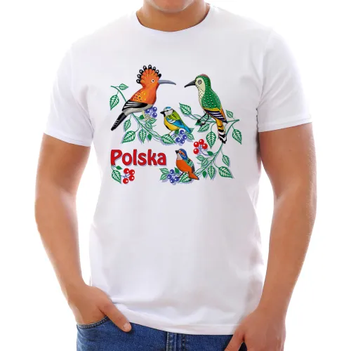 Koszulka Ptaszki Strugane...
