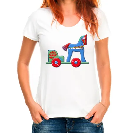 Koszulka Konik z Wozem (L)::