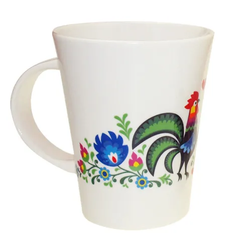 Kubek Folk Koguty Motyw...