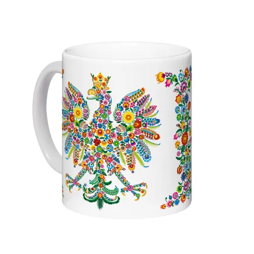 Kubek Łowicz Orzeł Folkowy