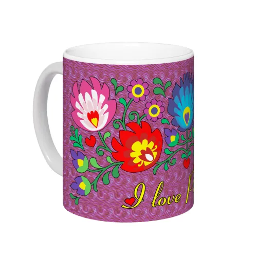 Kubek Łowicz Folklor I Love...