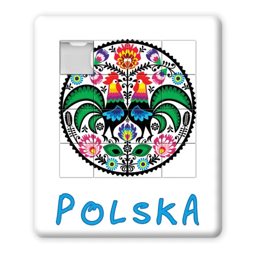 Układanka Koguty Koło