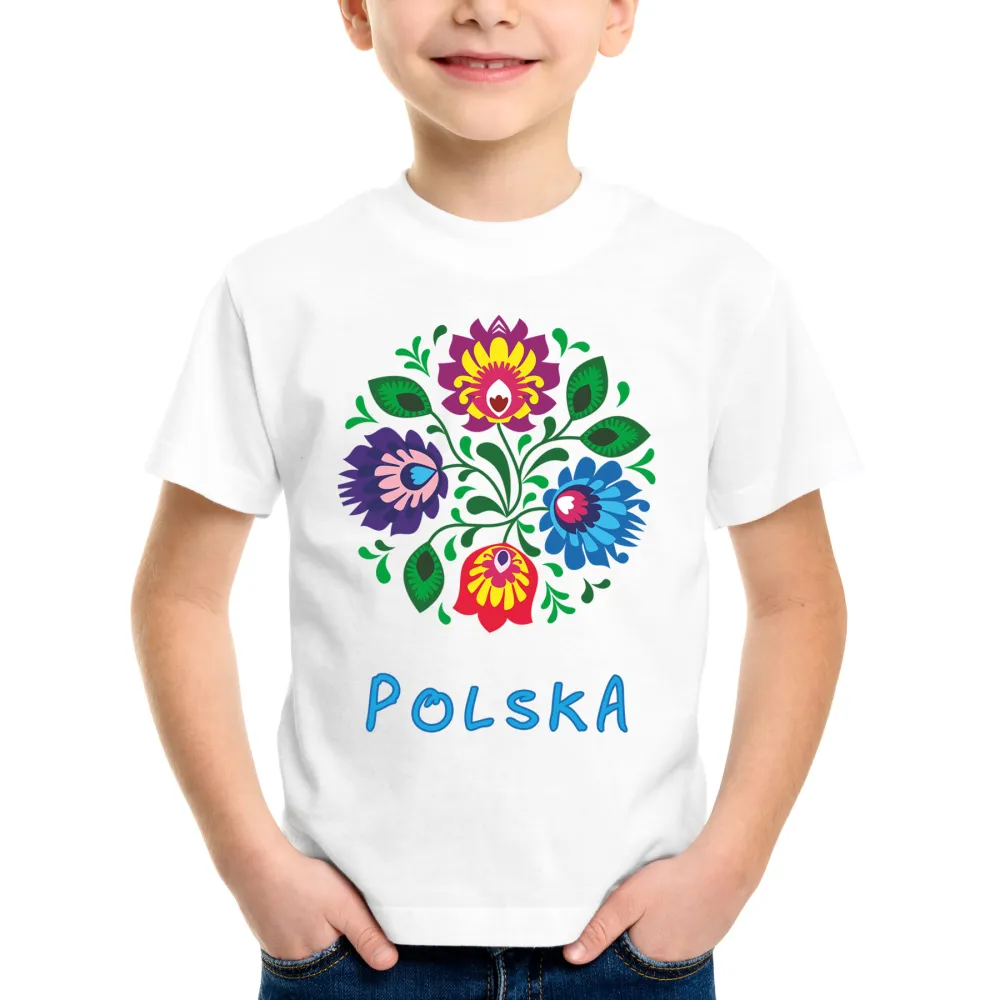 Koszulka Kwiaty Łowickie Koło PL (K)::