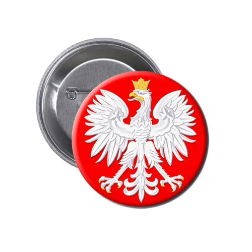 Przypinka na Agrafce Polska...