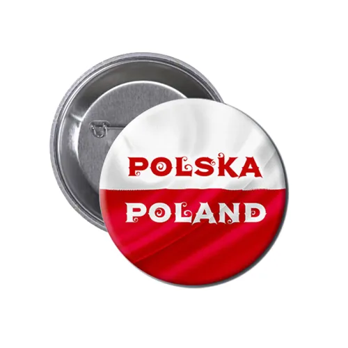 Przypinka na Agrafce Polska...