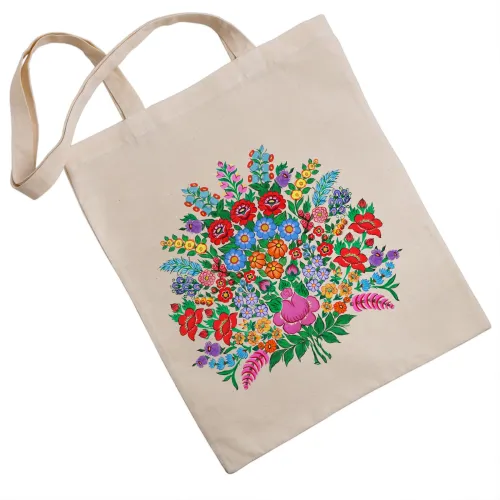 Torba eko Zalipie Kwiaty,...