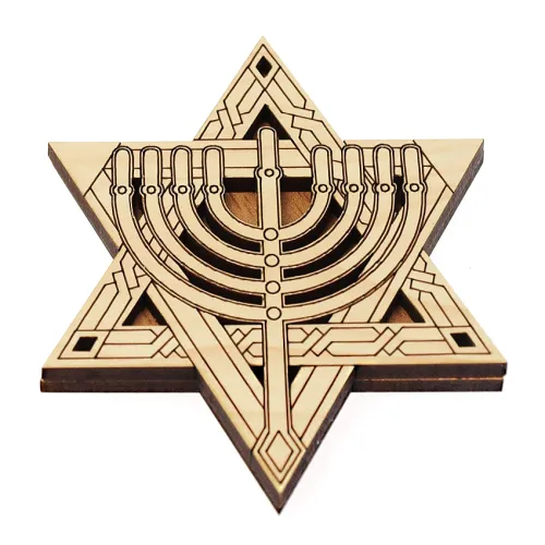 Magnes Gwiazda Dawida 3d