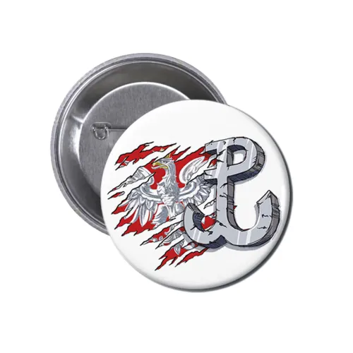 Przypinka na Agrafce Polska...