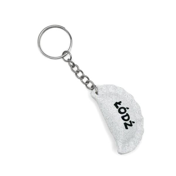 Brelok Łódź Pieróg 3D