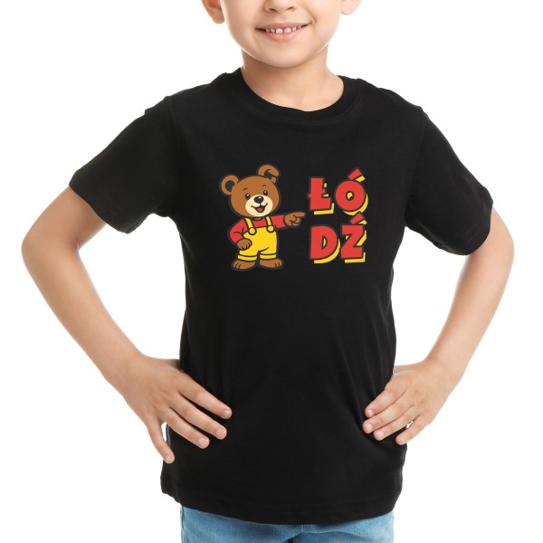 Koszulka Łódź Miś z Napisem...