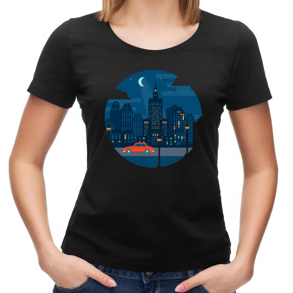 Koszulka Warszawa Ilustracja (L)::