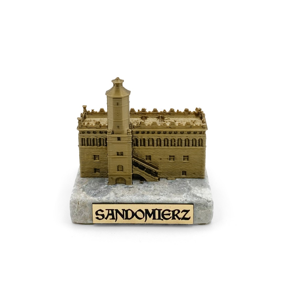 Figurka Sandomierz Ratusz na kamieniu