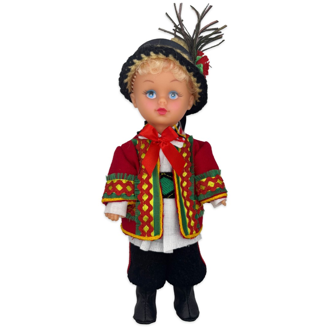 Strój Lubelski Krzczonowski Męski Lalka 23cm