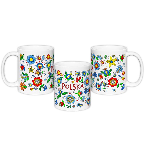 Kubek Kaszubskie Kwiaty Polska