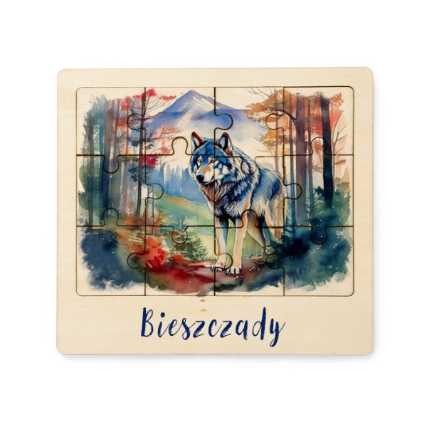 Puzzle Drewniane Bieszczady...