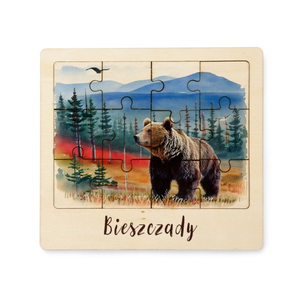Puzzle Drewniane Bieszczady...