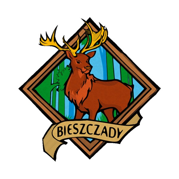 Magnes Bieszczady Jeleń szarfa
