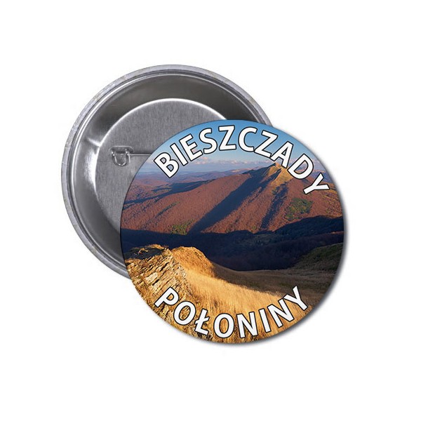 Przypinka Bieszczady...