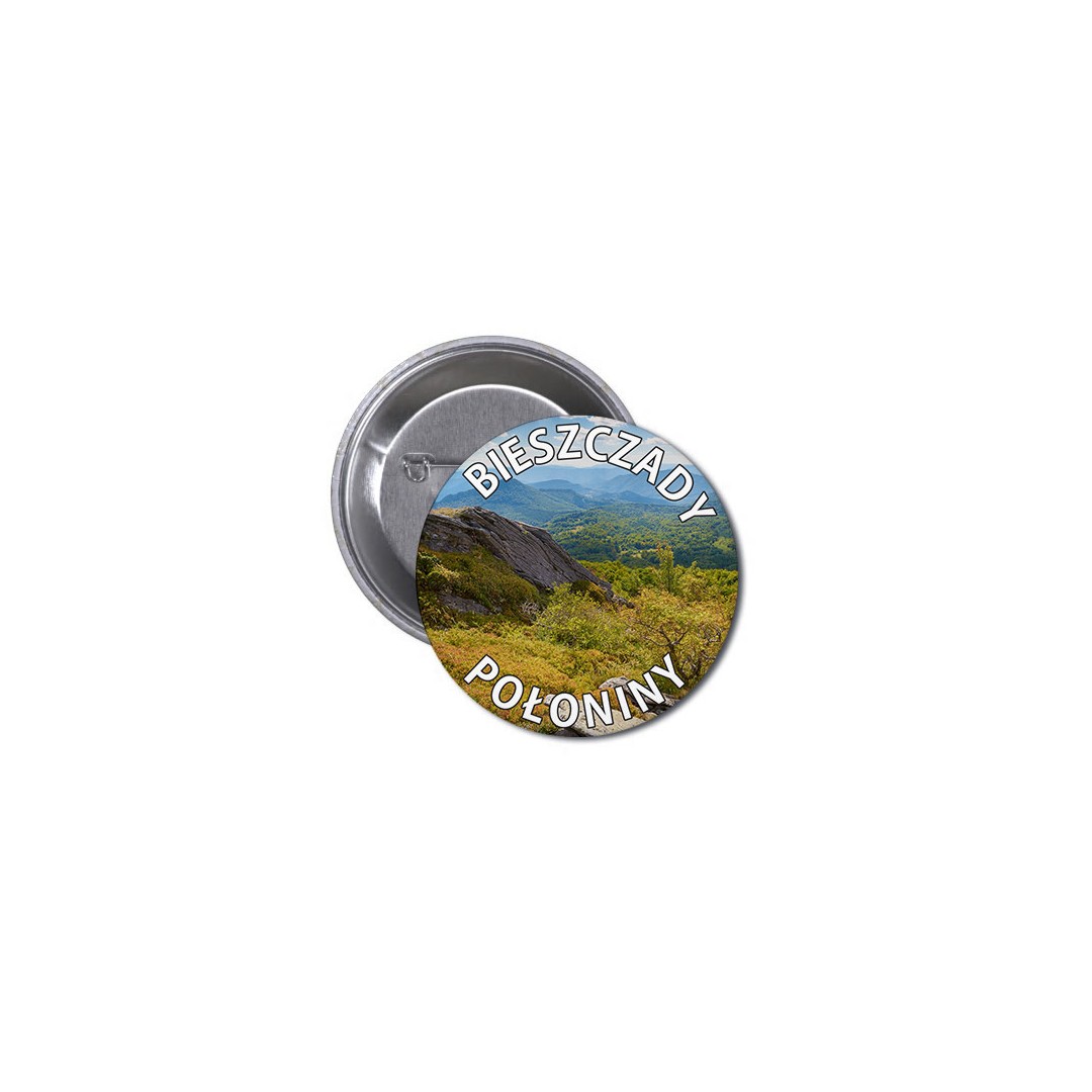 Przypinka Bieszczady Bukowe Berdo