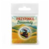 Przypinka pin Bieszczady Parowóz KP4 Rysowany
