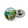Przypinka pin Bieszczady Solina Zapora