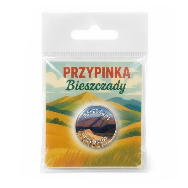 Przypinka pin Bieszczady Połonina Caryńska