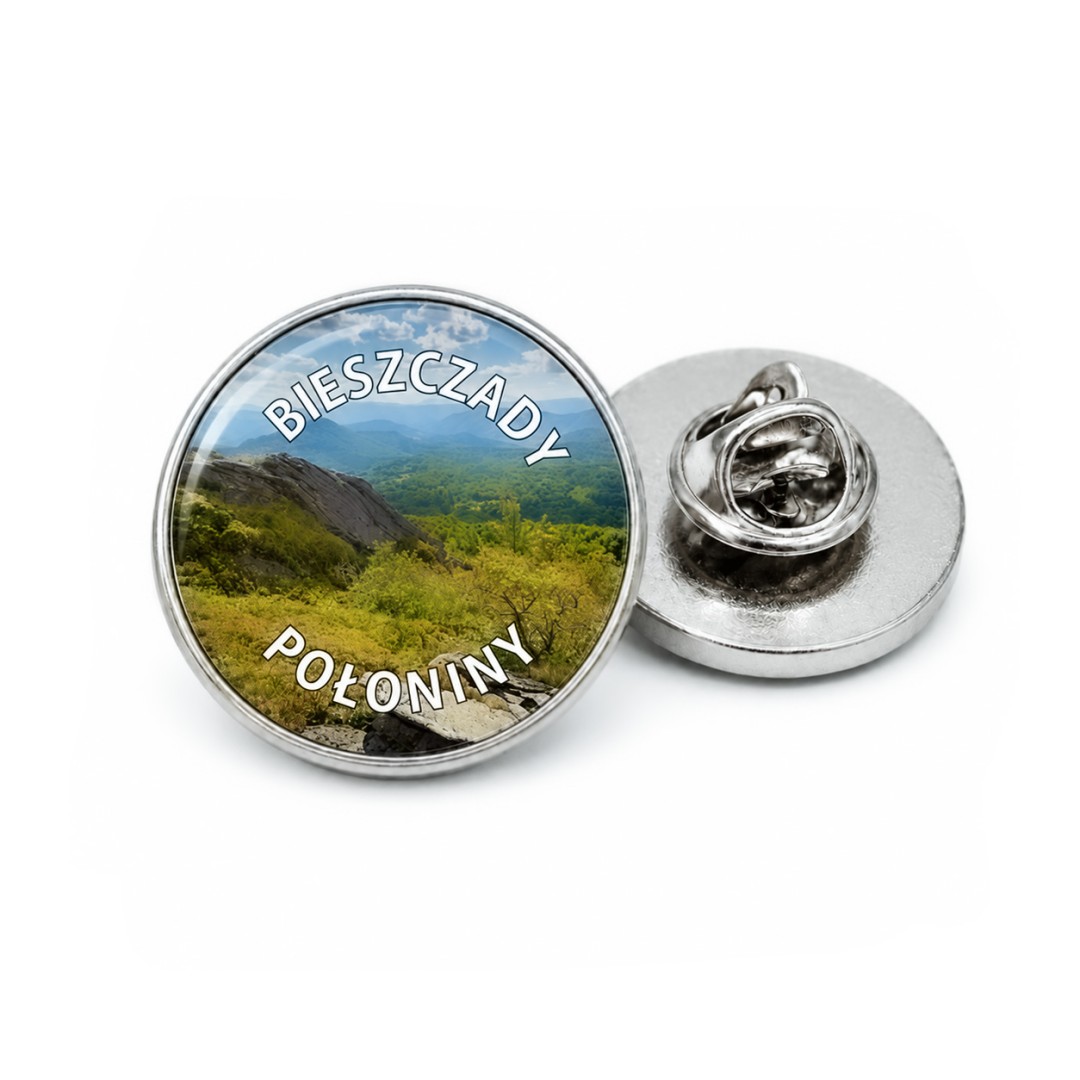 Przypinka pin Bieszczady Bukowe Berdo