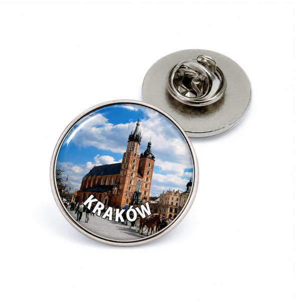 Przypinka pin Kraków...