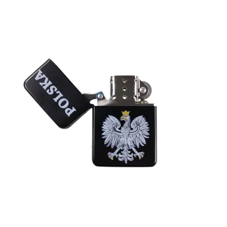 Zapalniczka Benzynowa Czarna Polska Orzeł